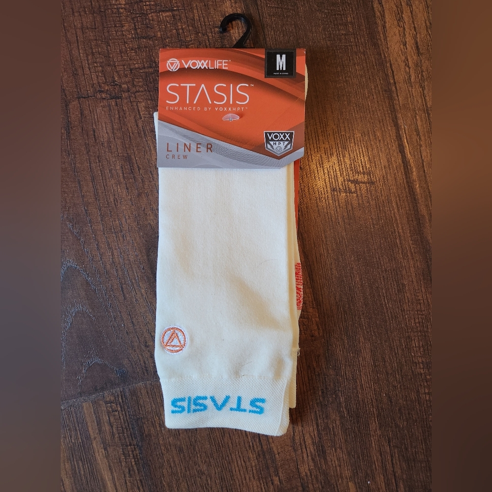VoxxLife Stasis Socks Enhanced By VOXX HPT Liner Crew Unisex Medium